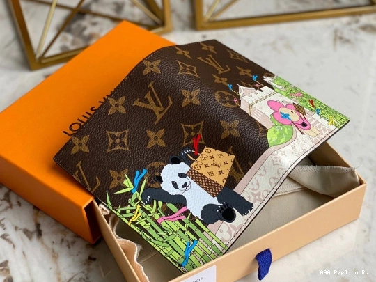 AAA Pruses Bags VUITTON PASSPORT COVER LOUIS 0806